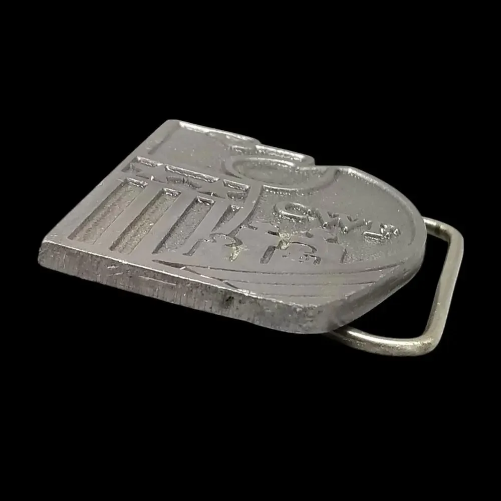Vintage Belt Buckle Pewter CWF American Legion‎ Child Welfare Foundation Eagle